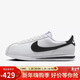 耐克（NIKE）女子 CORTEZ  輕便阿甘鞋休閑鞋 DN1791-107白 36.5