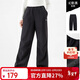 駱駝（CAMEL）[王俊凱同款]戶(hù)外滑雪褲男加絨御寒保暖防潑水寬松工裝褲女 1776