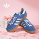 阿迪達斯（adidas）女 三葉草系列 GAZELLE INDOOR W 低幫休閑鞋 HQ8717 藍色  41 