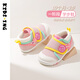 kids.ing可迪星嬰童學(xué)步鞋1段2026春季男女寶寶嬰幼兒網(wǎng)面軟底 粉紫 18