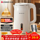 志高（CHIGO）【熱銷(xiāo)百萬(wàn)+】燒水壺電熱水壺電水壺雙層防燙1.8L大容量家用燒水壺304不銹鋼內膽大功率快速燒水