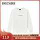 斯凱奇（Skechers）新年禮物男女同款休閑針織長(cháng)袖T恤衫L325U096