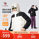 駱駝（CAMEL）男裝情侶面包服男士鴨絨加厚防寒羽絨服外套冬季M13CAKI043