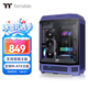 Thermaltake（Tt）The Tower 600 海景房機箱 電腦主機（MATX主板/支持背插/支持420水冷/4090顯卡/水平橫躺） 暮光紫