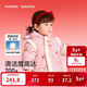 巴拉巴拉童裝兒童羽絨服男童女童2025新款春裝拜年服紅色嬰兒外套國風(fēng)加厚