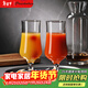 帕莎帕琦紅酒杯葡萄酒杯啤酒飲料杯多功能高腳杯385毫升2只44169