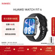 華為（HUAWEI）WATCH FIT 4 智能運動(dòng)手表 超輕薄大屏 潮流運動(dòng) 長(cháng)續航 藍牙通話(huà) 運動(dòng)手表 韻律黑 氟橡膠表帶