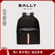 巴利（BALLY）男包牛皮革手提雙肩包背包條紋6238747 紅白條紋新年情人節禮物