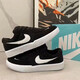 AJNIKER新款SB Force58黑白校園學(xué)生校褲戰神潮流低幫復古休閑運動(dòng)滑板鞋 58黑白(氣墊+高版本+摩擦聲) 36