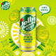 怡樂(lè )仙地低醇啤酒 果酒甜酒 微醺低度 檸檬味 330ml*12罐 微醺甜酒