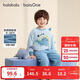 巴拉巴拉balaOne寶寶睡衣套裝2025冬半邊絨男女童家居服保暖208425171207