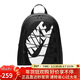 耐克（NIKE）男女雙肩包背包 大容量旅行包電腦書(shū)包休閑包DV1296-010 黑白