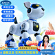 ANESA兒童玩具智能遙控機器狗小朋友男女孩新年生日禮物2-8-12 寶石藍【2025升級款八合一】