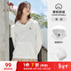 駱駝（CAMEL）長(cháng)袖連帽套頭衛衣女打底衫內搭上衣 CI7225L2001-1 米白 M