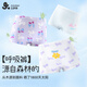 久歲伴兒童內褲女童平角褲薄款中大童6-12歲學(xué)生透氣抑菌高彈三角褲3條 【紫氣小兔】/平角/90710/ 3條 130 身高120-132體重50-60斤