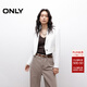 ONLY2025秋季新款時(shí)尚通勤風(fēng)高腰短款長(cháng)袖西服外套女|125108003 S00白色 S