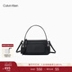 Calvin Klein女包休閑通勤風(fēng)ck多口袋復古潮流手拎包小方包單肩斜挎包禮物 UB1-太空黑 均碼