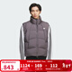阿迪達斯（adidas）三葉草馬甲2025冬男女同款情侶防寒保暖運動(dòng)休閑羽絨背心 KV3986 M