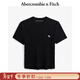 Abercrombie & Fitch【多色圓領(lǐng)T】經(jīng)典小麋鹿圖案女裝25夏季美式短袖T恤139-5272 黑色 S (165/88A)