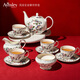 AYNSLEY英國安斯麗雀鳥(niǎo)系列下午茶禮盒裝1壺4杯碟1糖奶歐式高顏值咖啡杯 【禮盒裝】1壺4杯4碟1糖奶 雀鳥(niǎo)系列