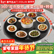 富得萊2025新款加熱菜板 飯菜保溫板 電磁爐帶火鍋自動(dòng)旋轉盤(pán)餐桌墊 家用多功能電熱暖菜板圓形