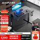 傲風(fēng)A4電競桌實(shí)木電動(dòng)升降桌電腦桌國家補貼辦公書(shū)桌子黑色1.2*0.6m