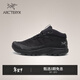ARC'TERYX始祖鳥(niǎo) AERIOS FL MID GTX 覆蓋防水 男子 徒步鞋 BLACK/CINDER/黑/煤渣灰 42 8