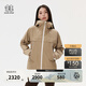 KOLON SPORT/可隆防水夾克 女子GTX 2L戶(hù)外運動(dòng)WINDCHASER連帽透濕外套 LKGJ5STK02-BE 米黃 L 170/92A