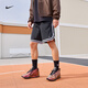 耐克男子速干籃球短褲夏季開(kāi)衩運動(dòng)褲NIKE DNA DRI-FIT FN2652 010黑/白/白 3XL