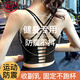 浪莎運動(dòng)內衣女聚攏防震跑步健身文胸性感美背瑜伽背心普拉提吊帶