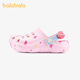 巴拉巴拉兒童洞洞鞋夏季男女童涼拖鞋浴室洗澡女孩涼拖親子鞋沙灘鞋中大童