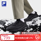 斐樂(lè )（FILA）官方男鞋LYNXBOA3+戶(hù)外鞋山貓3+跑步鞋男 駿馬黑-BB 42