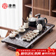唐豐功夫茶具套裝家用客廳黑檀實(shí)木茶盤(pán)整套辦公會(huì )客全自動(dòng)燒水茶臺