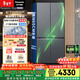 松下（Panasonic）Xtra蔓越莓2.0十字門(mén)500L冰箱四開(kāi)門(mén)家用超薄零嵌入自動(dòng)制冰一級能效NR-XD50C5B-H【國家補貼】