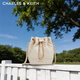 CHARLES&KEITH絎縫菱格鏈條水桶包雙肩包包女包女友生日禮物CK2-10701506 Beige米色 M