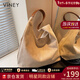 viney品牌托特包包女包新款單肩包大容量生日新年禮物送女友老婆 【米白色】實(shí)用高檔絨面手提包 時(shí)尚百搭休閑通勤腋下包