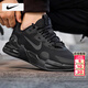 耐克（NIKE）男鞋 25冬季新款運動(dòng)鞋休閑鞋AIR MAX氣墊鞋網(wǎng)面鞋緩震透氣跑步鞋 【新款主推】010-黑武士/曬圖退10 42 （內長(cháng)265mm）