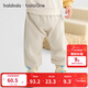 巴拉巴拉童裝寶寶褲子兒童長(cháng)褲2025秋冬裝加絨加厚褲嬰兒pp褲男童女童萌趣 卡其大象 209425108206 90