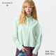 優(yōu)衣庫合作款/女裝牛津紡箱型襯衫/長(cháng)袖襯衣484928 50 淺綠色 S