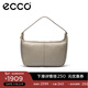 愛(ài)步（ECCO）單肩包 輕奢牛皮手提包女包 小號肩背包9108224 米色910822490164