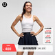 lululemon丨Ebb to Street 女士短款工字運動(dòng)背心 內置內衣 LW1CJUS 白色 S /6