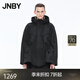 江南布衣（JNBY）【商場(chǎng)同款】25秋新品夾克外套工裝風(fēng)長(cháng)袖連帽風(fēng)衣5P8615160 001/本黑 M