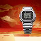 卡西歐（CASIO）G-SHOCK GMW-B5000卡西歐小方塊運動(dòng)手表 防水手表 【新年禮物】 GMW-B5000D-1PRN太陽(yáng)能