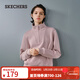 斯凱奇（Skechers）新年戰袍紅色立領(lǐng)衛衣女春季上衣半拉鏈長(cháng)袖外套加厚運動(dòng)衫 淺紫羅蘭/02J2 L