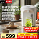 松下（Panasonic）電熱水瓶家用燒水壺智能保溫電熱水壺不銹鋼電開(kāi)水壺活性炭陶瓷內膽一鍵除氯3L大容量 3L 【4段保溫+一鍵除氯】NC-EK3000