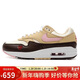 耐克NIKE女子 AIR MAX 1 87運動(dòng)休閑鞋FZ4346-200卡其棕白淺粉37.5