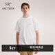 ARC'TERYX始祖鳥(niǎo) KRAGG SL COTTON SS 透氣 男子 棉質(zhì)短袖T恤 WHITE LIGHT/石膏白 L