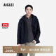 AIGLE艾高M(jìn)TD防風(fēng)防雨透汽棉服男士外套 海軍藍 BT392 XL