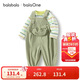 巴拉巴拉balaOne寶寶長(cháng)袖套裝背帶褲兩件套男童女童2025秋裝208325104206