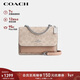蔻馳（COACH）【品牌直供】新年禮物女士小號印花風(fēng)琴包斜挎包CW206新年禮物